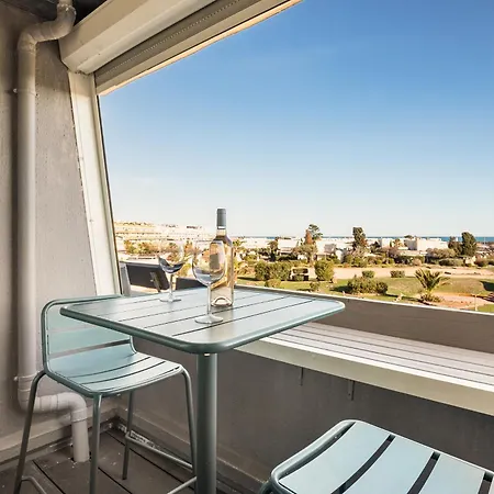 Le Mirror - Vue Mer - Port Nature - Parking - Village Naturiste Apartment Agde