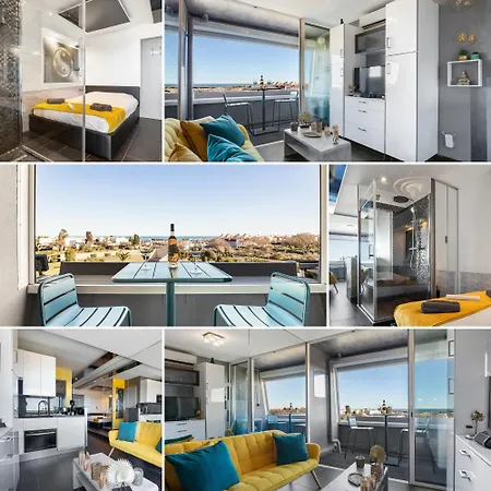 Le Mirror - Vue Mer - Port Nature - Parking - Village Naturiste *