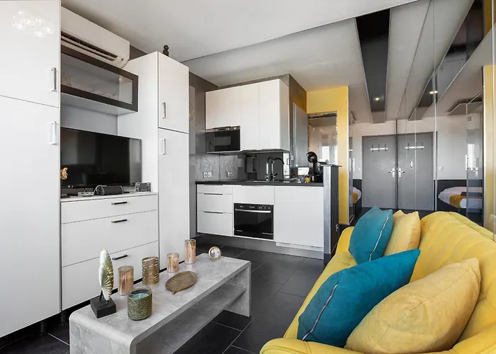 Le Mirror - Vue Mer - Port Nature - Parking - Village Naturiste Appartement *