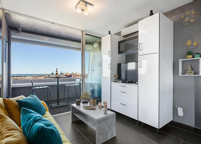 Le Mirror - Vue Mer - Port Nature - Parking - Village Naturiste Apartment *